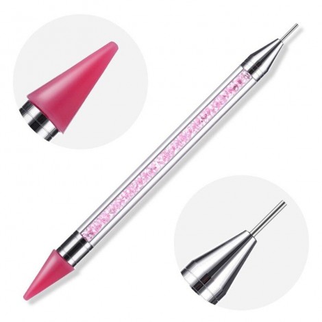 Diamond painting roze premium pen