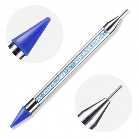 Diamond painting blauwe premium pen