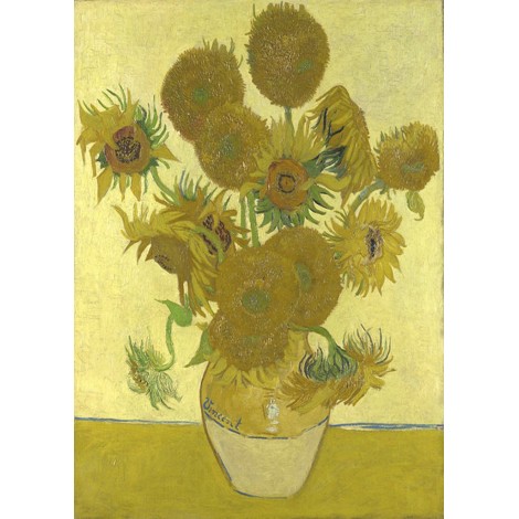 Diamond painting zonnebloemen Van Gogh