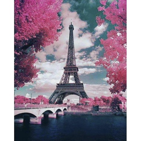 Diamond painting Eiffeltoren in Parijs